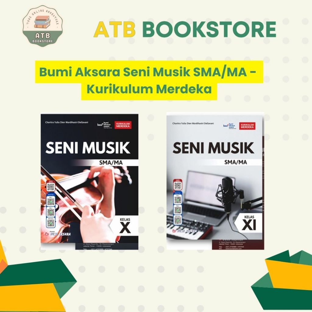 Music Arts Book for Classes 10, 11, 12 SMA/MA Merdeka Curriculum - BUMI ...