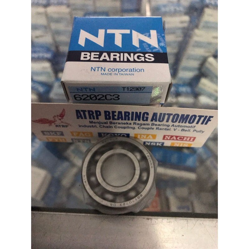 NTN 6202 LLU C3 CUSCINETTO A SFERA SCANALATURA PROFONDA, GOMMA - Foto 8