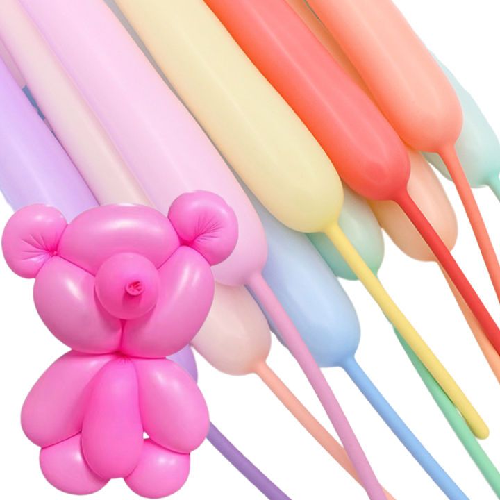 Pastel Pentil/Worm Balloons Perpack Colored | Shopee Philippines