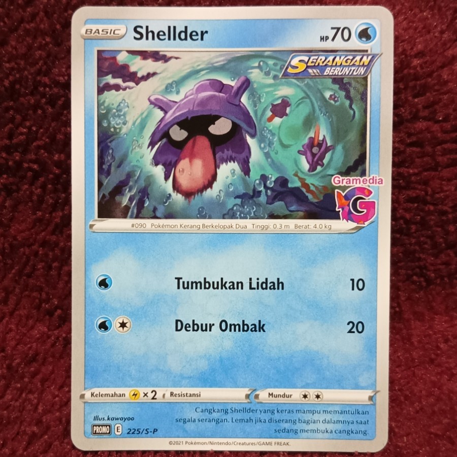 Shellder Gramedia 225/SP - Pokemon TCG Indonesia | Shopee Philippines