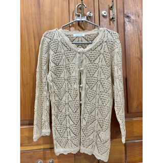 Karen Preloved Healthy Brand Knit Cardigan Shopee Philippines