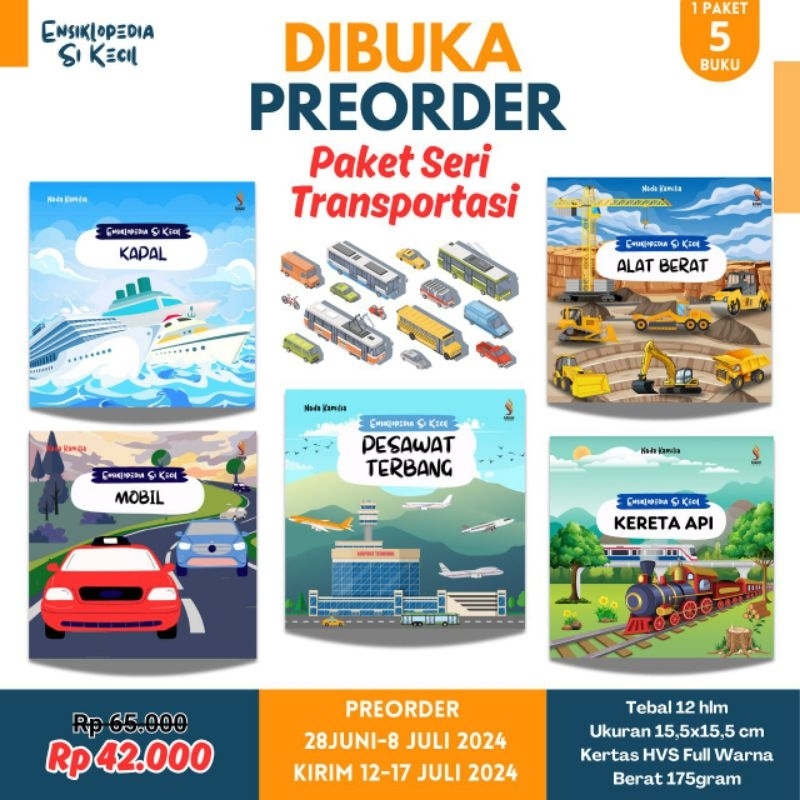 Little Encyclopedia | Transportation Series | Shopee Philippines
