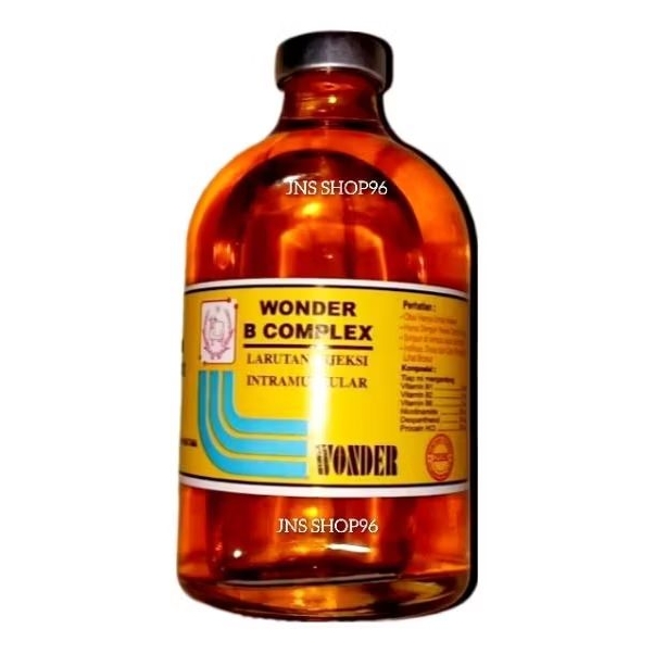 WONDER B-COMPLEX 100ML VITAMIN B COMPLEX INJECTION FOR LIVESTOCK COWS ...