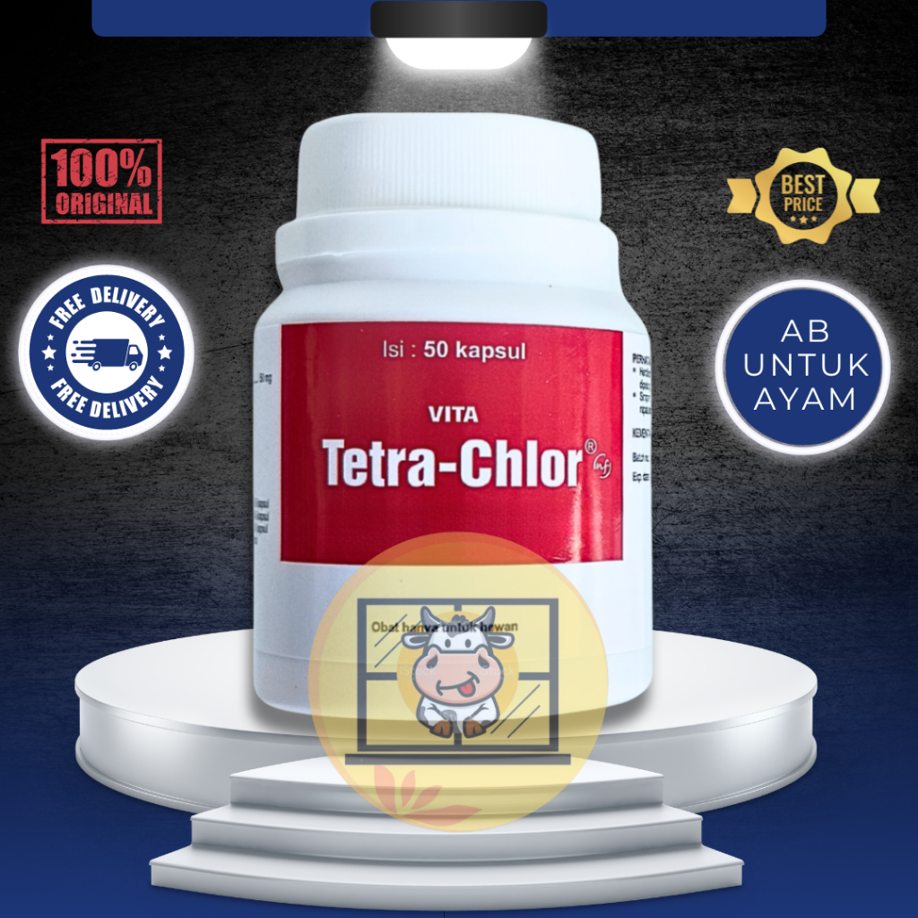 Tetra Chlor 50 Capsules - Tetra Clor Tetra Chlor Chicken Medion Drug ...