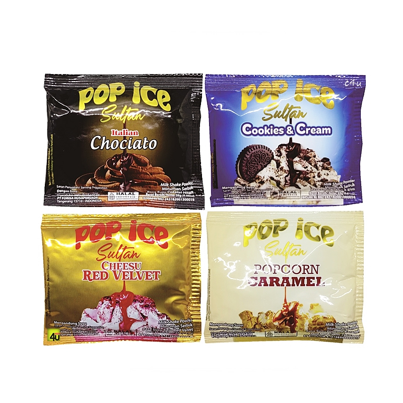 Pop ICE Sultan - Milk Shake Powder - 5 SACHET Pack | Shopee Philippines