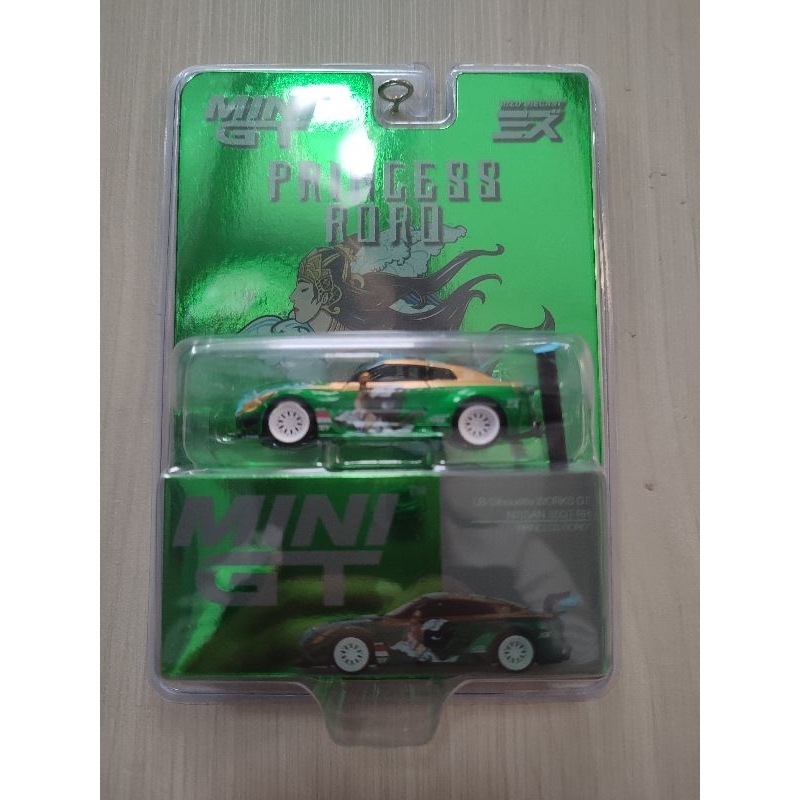 MINI GT PRINCESS RORO LB SILHOUETTE WORKS GT NISSAN 35GT-RR SPOILER ...
