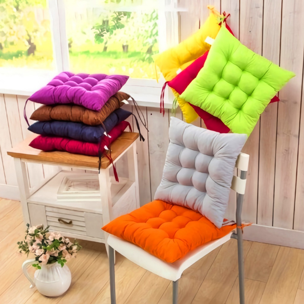 Seat Cushion Chair Cushion Aesthetic Lesehan Pillow Plain And Patterned Sitting Pillow