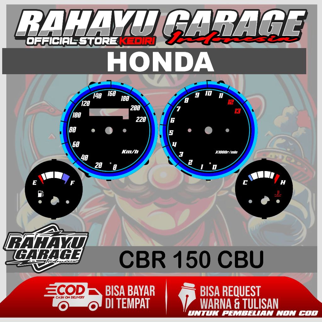 Custom HONDA CBR 150 CBU SPEEDOMETER BOARD | Shopee Philippines