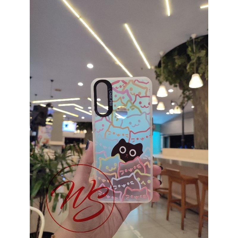 WS1066 HOLOGRAM CASE WITH CUTE MOTIFS FOR REALM* 5 10 11 C51 C53 C55 ...