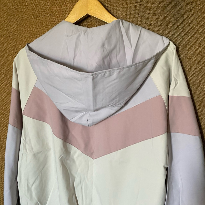 Elencare Due Oversized Reversible Colorblock Lilac Jacket Unisex ...