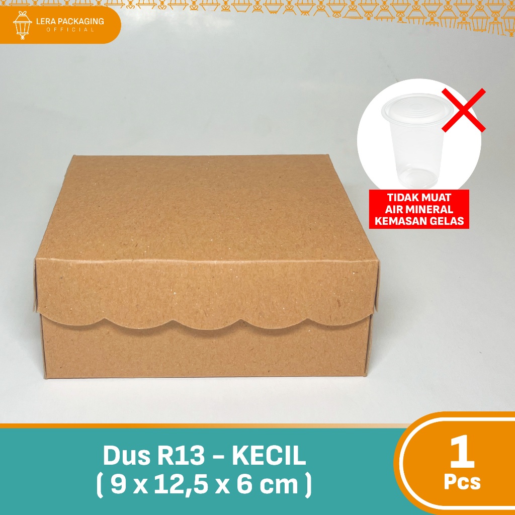 R13 Chocolate Kraft Box/Cake Box/Snack Box/Non-Laminated Chocolate Lace ...