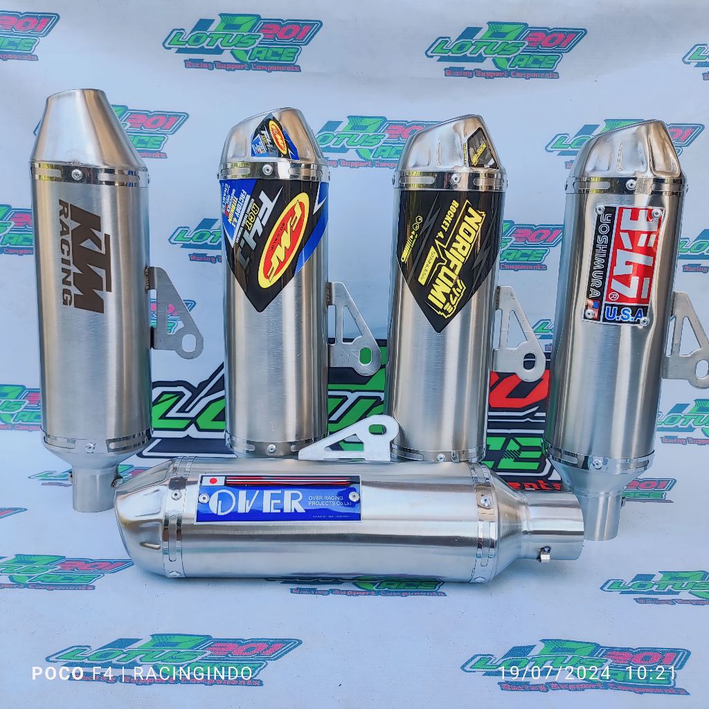 Exhsuat muffler canister pipe 38mm/51mm for xtz klx 150 crf xr 150 xr