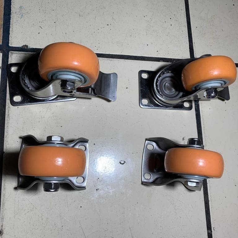 Taiwan Stainless Pu Wheels 3