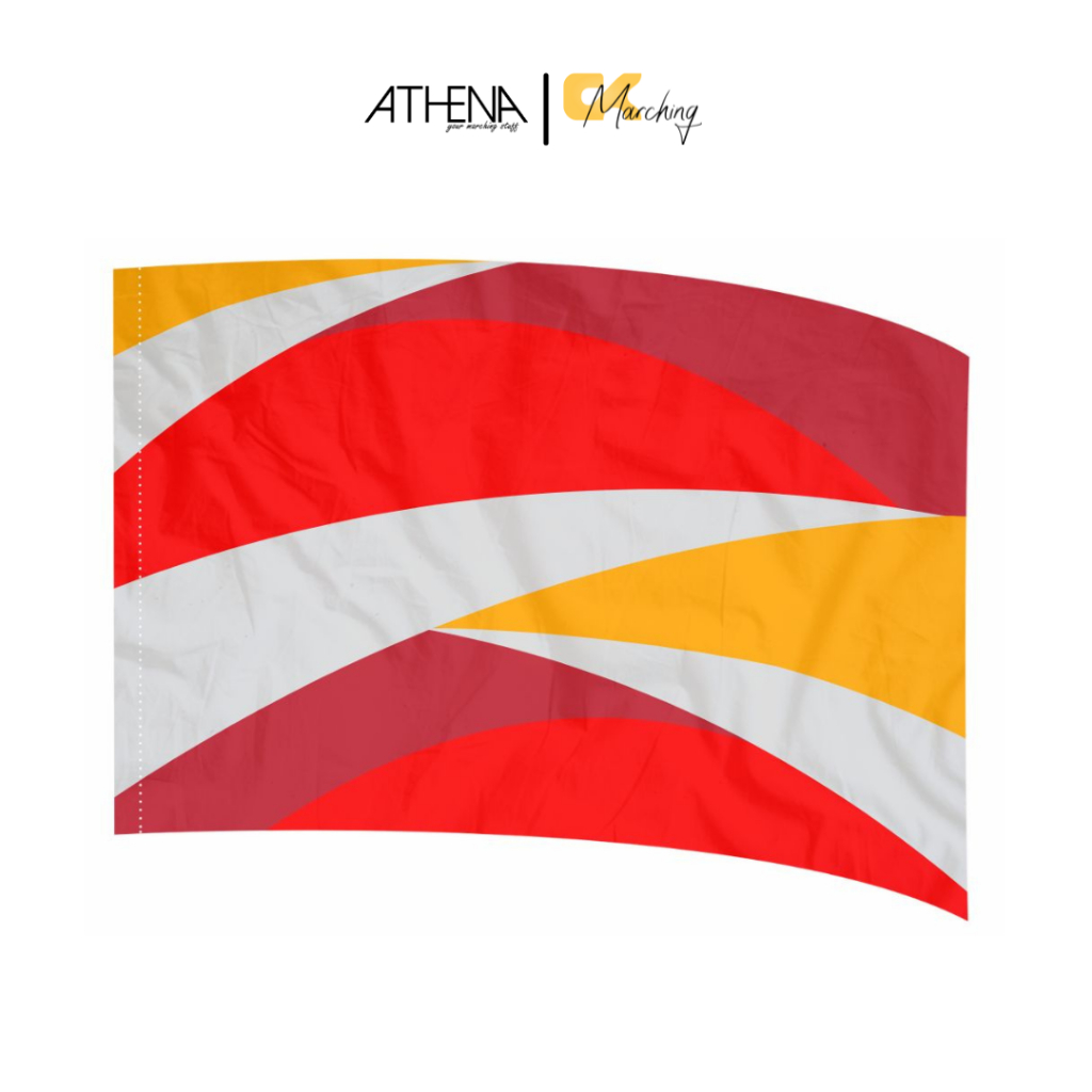 Flag Color Guard Drumband/Marching Band Red Anger | Shopee Philippines
