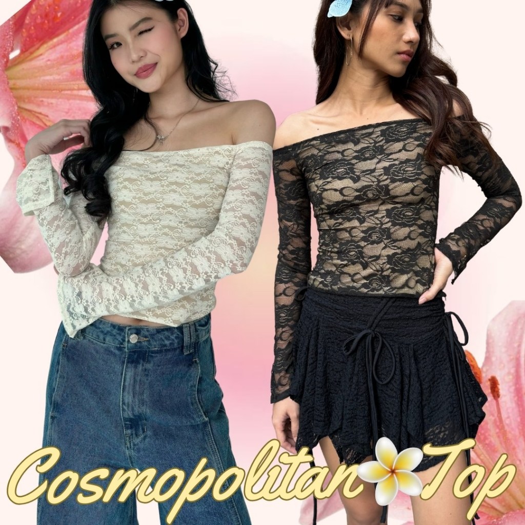 Shewearssugar COSMOPOLITAN TOP | Women's top | Korean Outfit | Women's ...