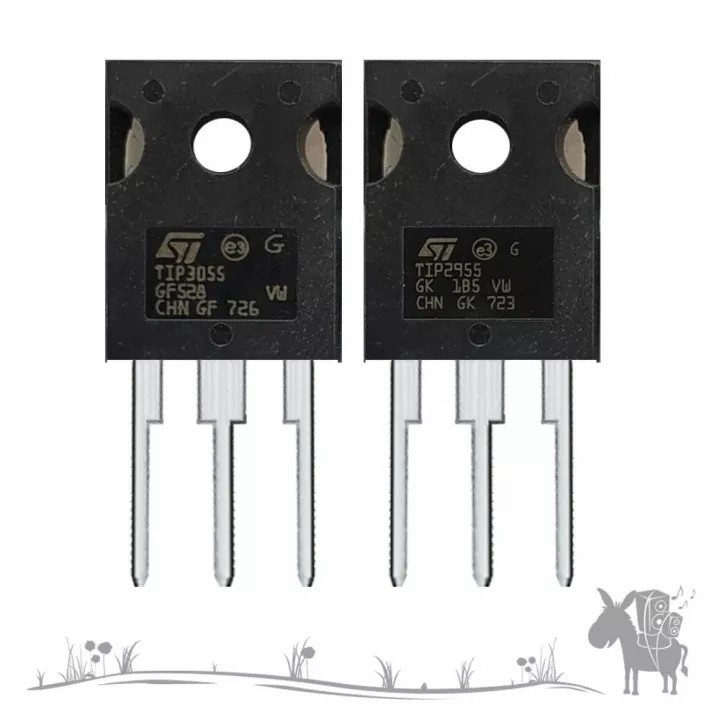 Transistor TIP3055 TIP2955 2N3055 MJE2955 15A TR Final Amplifier OCL