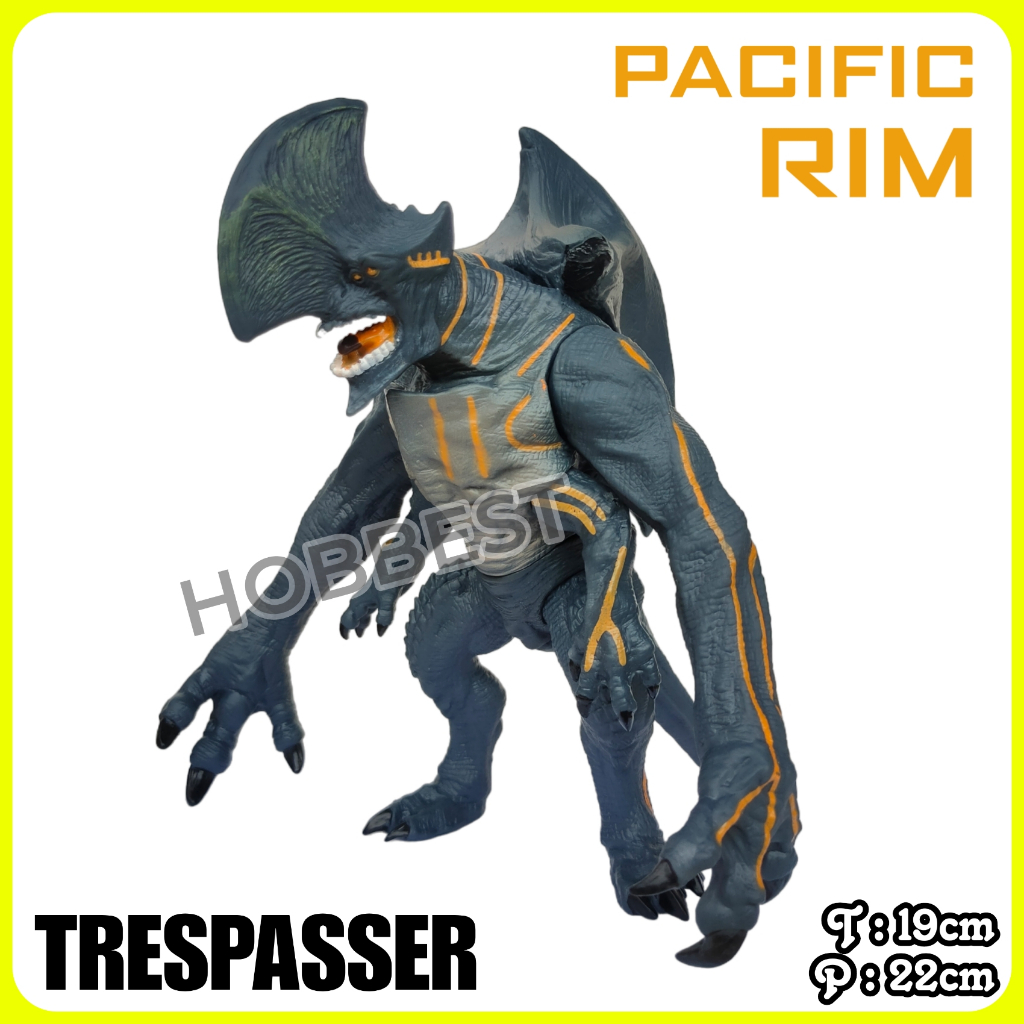 Pacific RIM: TRESPASSER - Action Figure Godzilla Kaiju Miniature ...