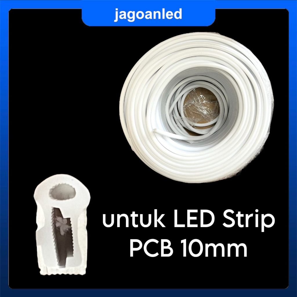 10mm pcb eyebrow LED hose silicone rubber sleeve tube protector LED ...
