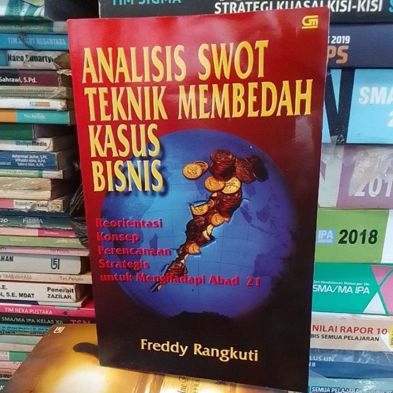 Original used Freddy's SWOT analysis book | Shopee Philippines