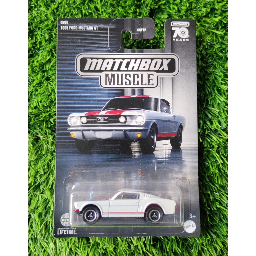 Matchbox MUSCLE 1965 FORD MUSTANG GT 70 YEARS | Shopee Philippines