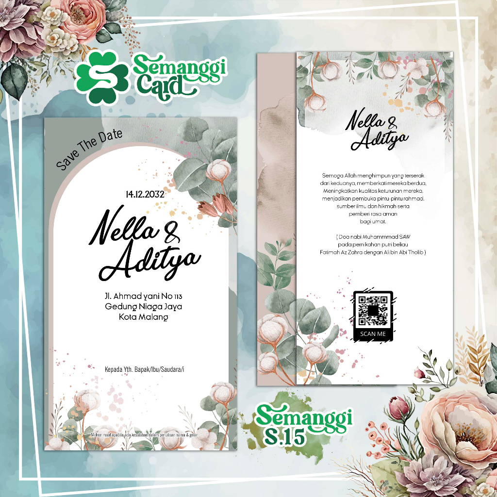 Wedding Invitations/Blank Clover Wedding Invitations 15/s15/soft cover ...