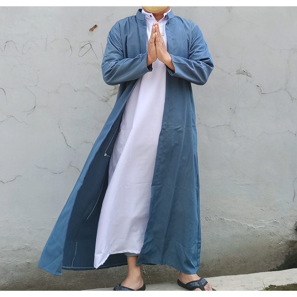 Twis higt Adult Men's Outer Robe / Yemeni Habaib Robe / Open muslim ...