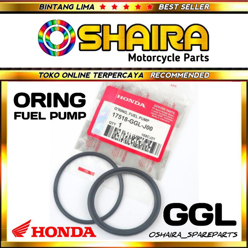 Ggl ORING FUEL PUMP BEAT FI/SEAL FUEL PUMP BEAT FI/VARIO 125/SCOOPY