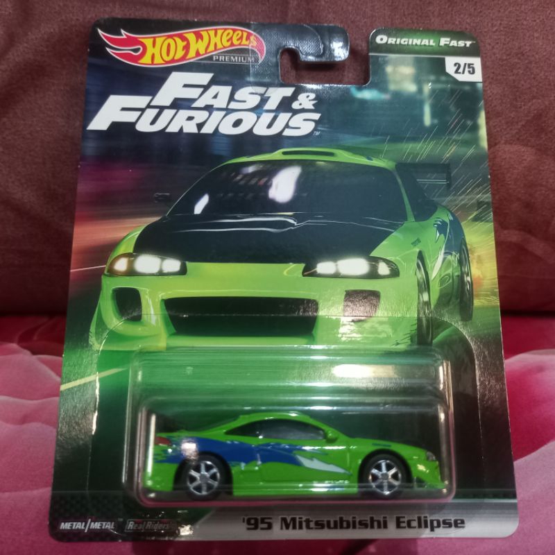 Hotwheels Mitsubishi Eclipse Premium Original Fast | Shopee Philippines