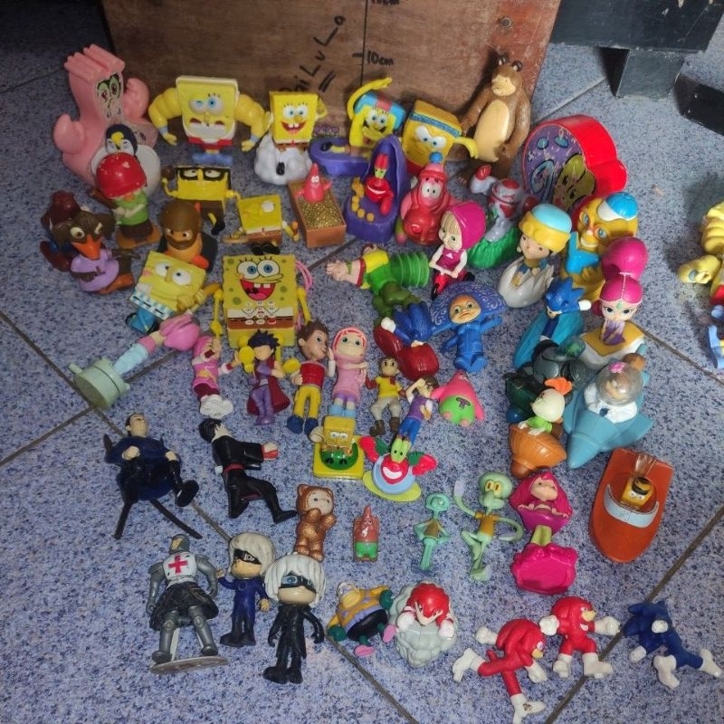 09102024 Figure Mcd SpongeBob Avatar BoBoiBoy Marsha Sonic pj mask