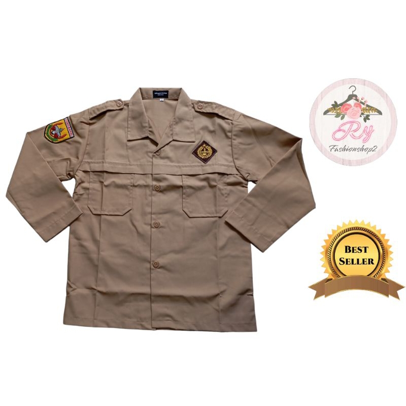 Long & short sleeve elementary school scout tops | Shopee Philippines