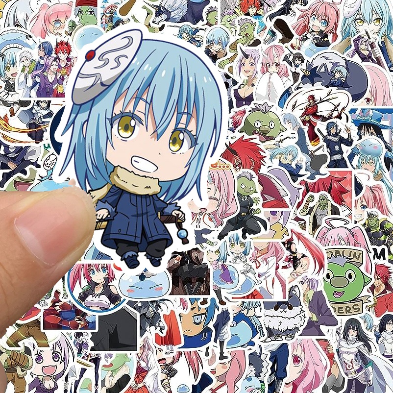 Anime Tensei Shitara Slime Datta Ken/Rimuru Premium WaterProof Sticker ...