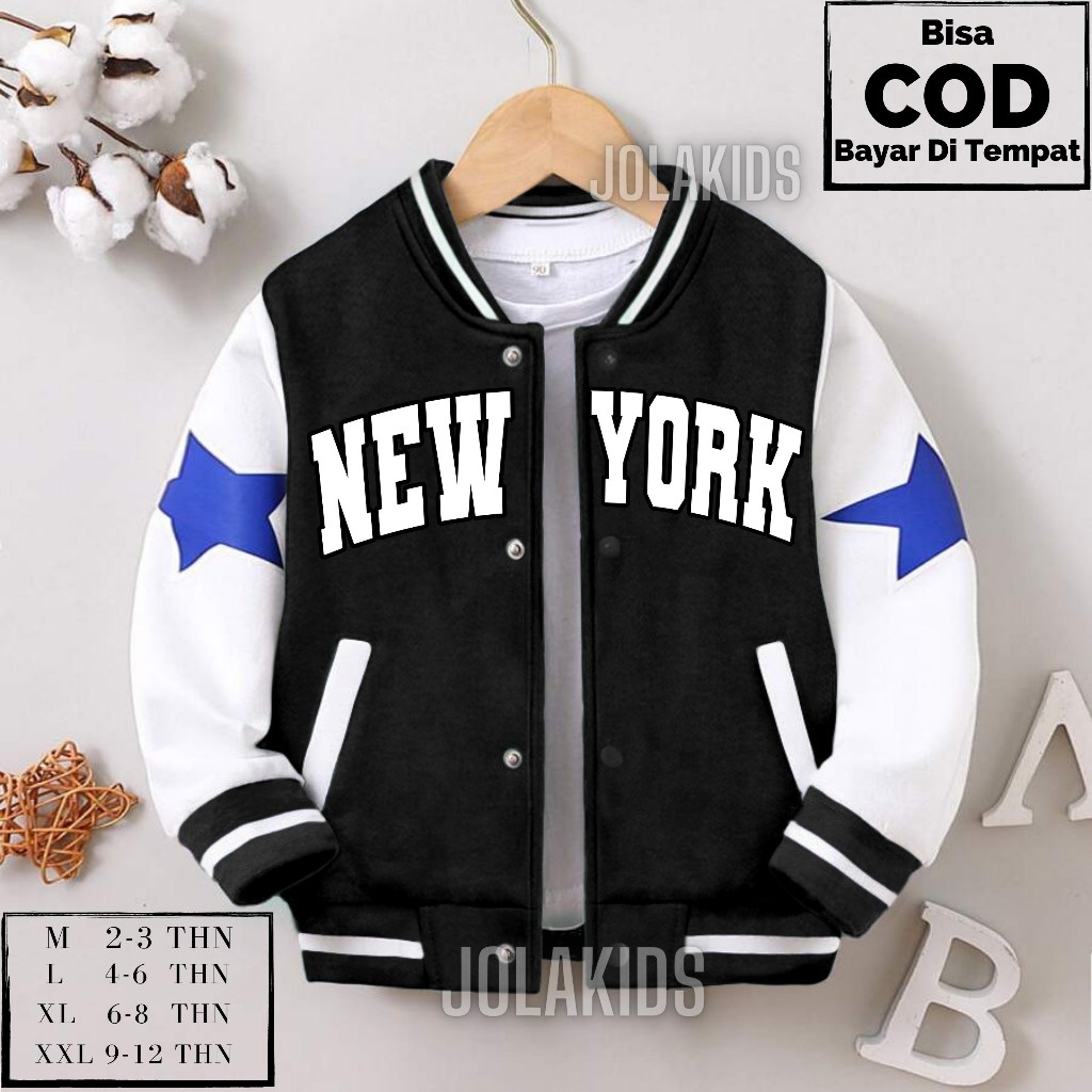 Kids baseball jacket store