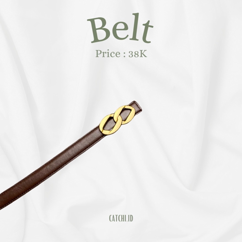 BASIC BELT KOREAN WOMEN'S BELT STRAP | Shopee Philippines