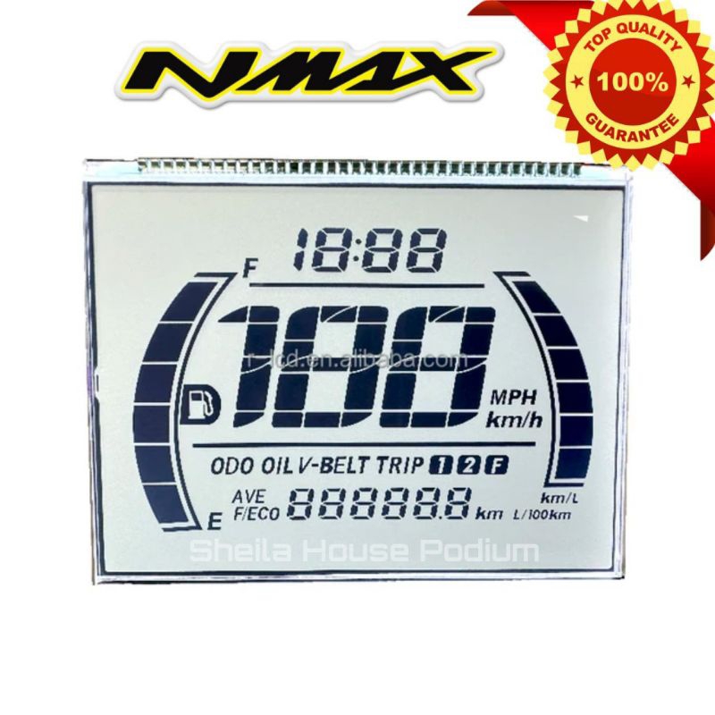 Lcd Speedometer Yamaha Nmax 2015 2016 2017 Free LED Lights in various ...