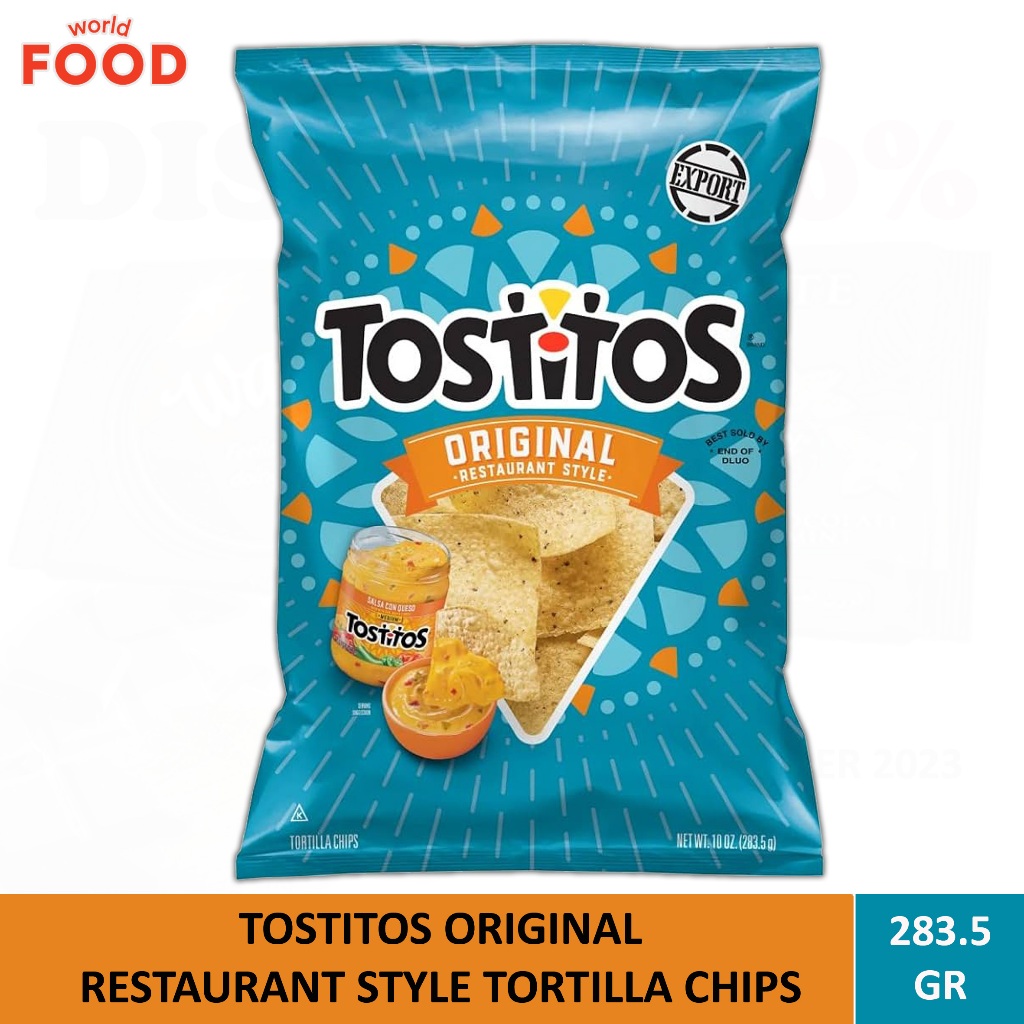 Tostitos RESTAURANT STYLE TORTILLA CHIPS ORIGINAL 10OZ | Shopee Philippines