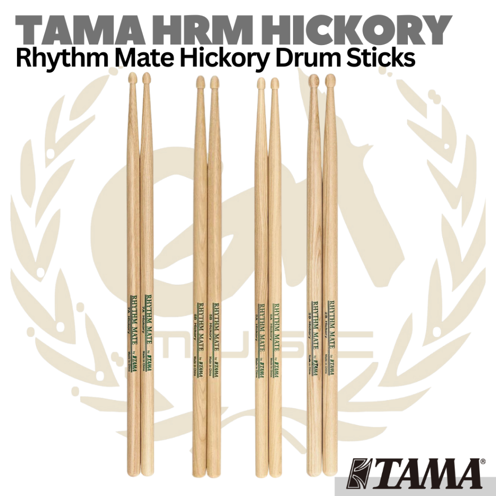 TAMA Rythm Mate Hickory Stick – 394 Mm/13,5 Mm (HRM7A