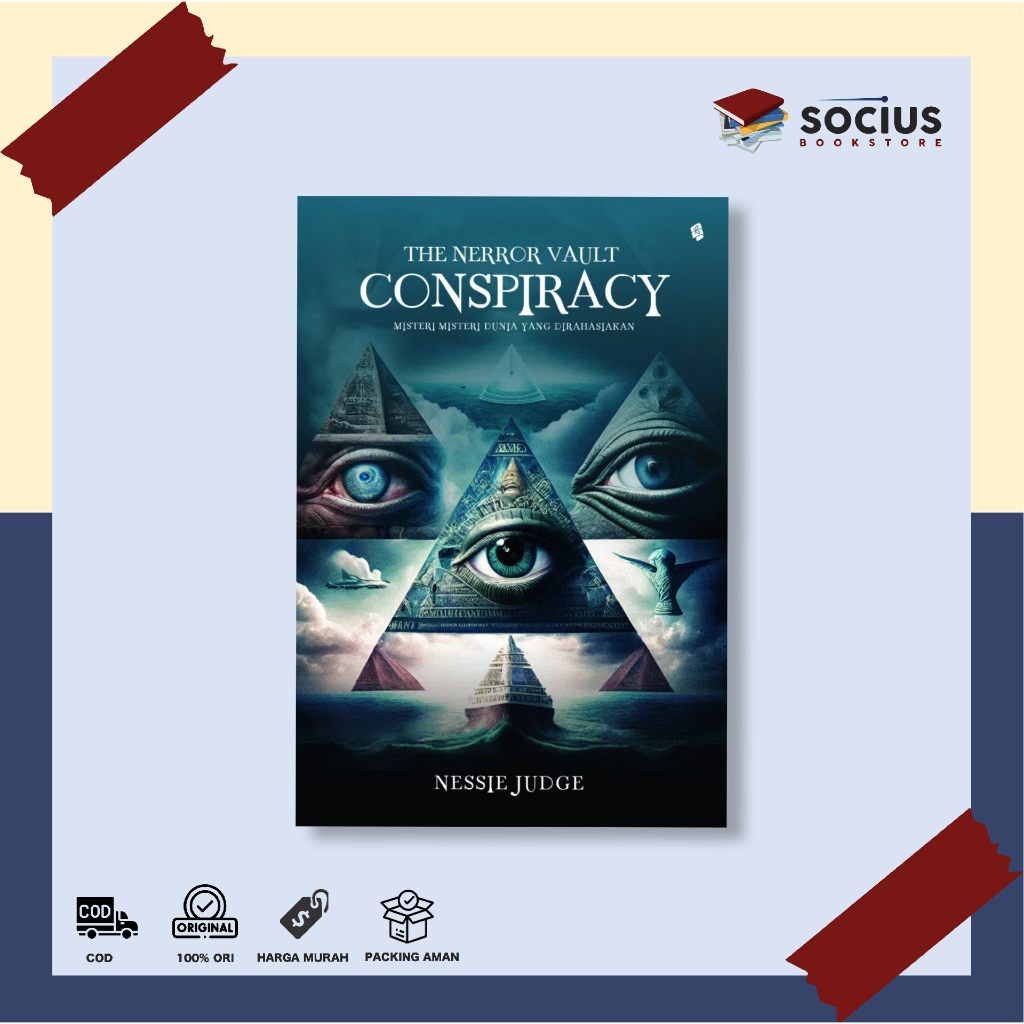 The NERROR VAULTY CONSPIRACY Book (Secret World's Mystery) Shopee