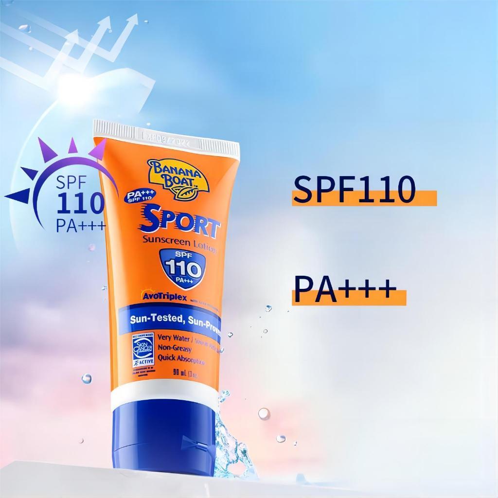 Banana Boat Sport Ultra SPF 110 sunscreen lotion sunblock 90ml | Shopee ...