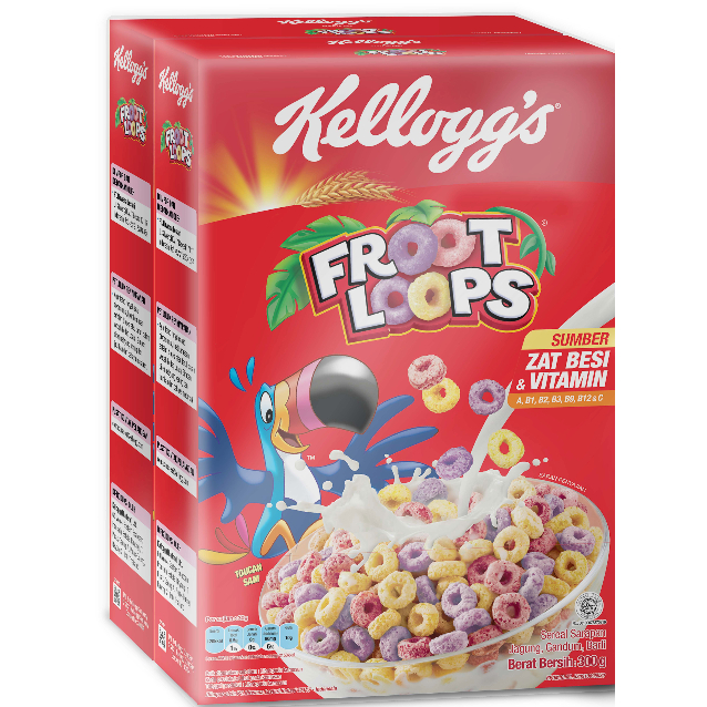 KELLOGGS FROOT LOOPS SEREAL SPECIAL EDITION WOODY BUZZ ISI 2 TOY STORY ...