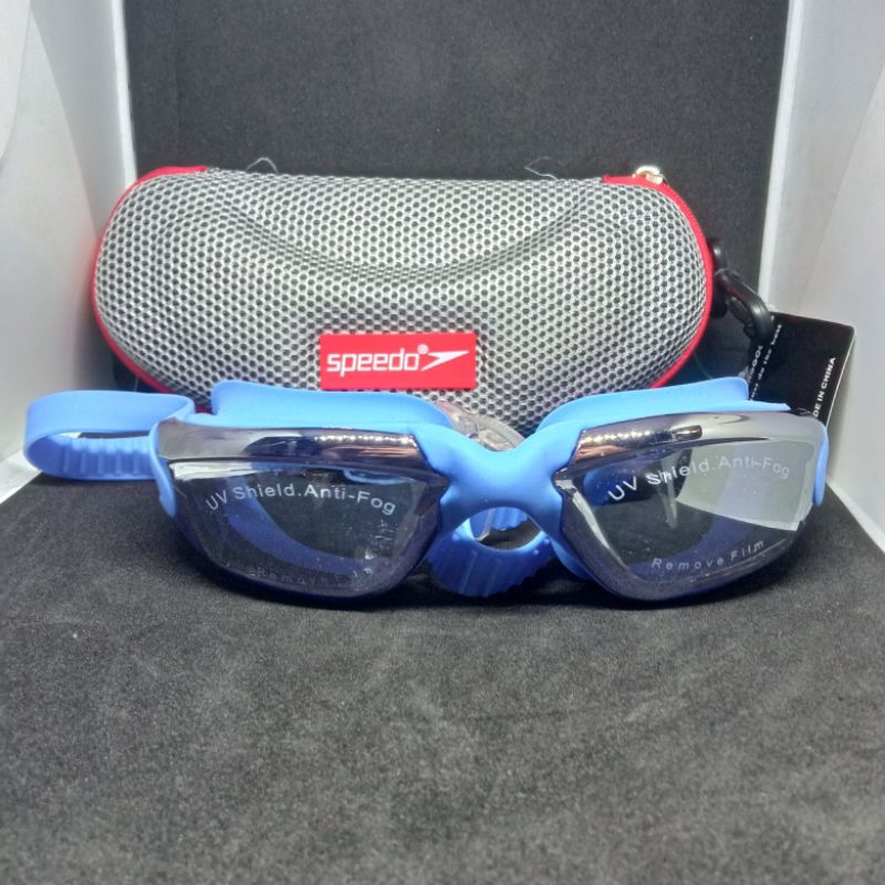SPEEDO Anti fog And uv Teenage Adult Swimming Goggles+Speedobox ...