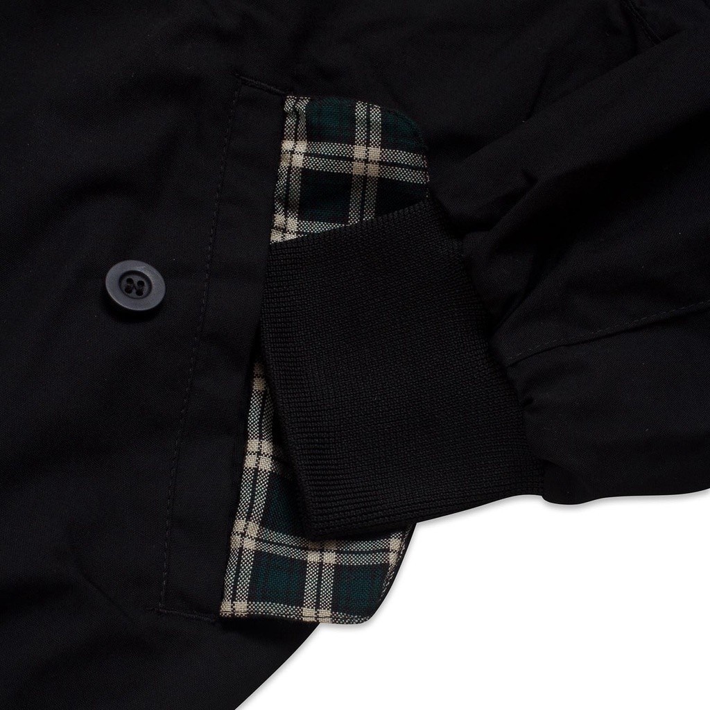 Screamous Jacket Harrington CLETO BLACK - Screamous Harrington Jacket ...