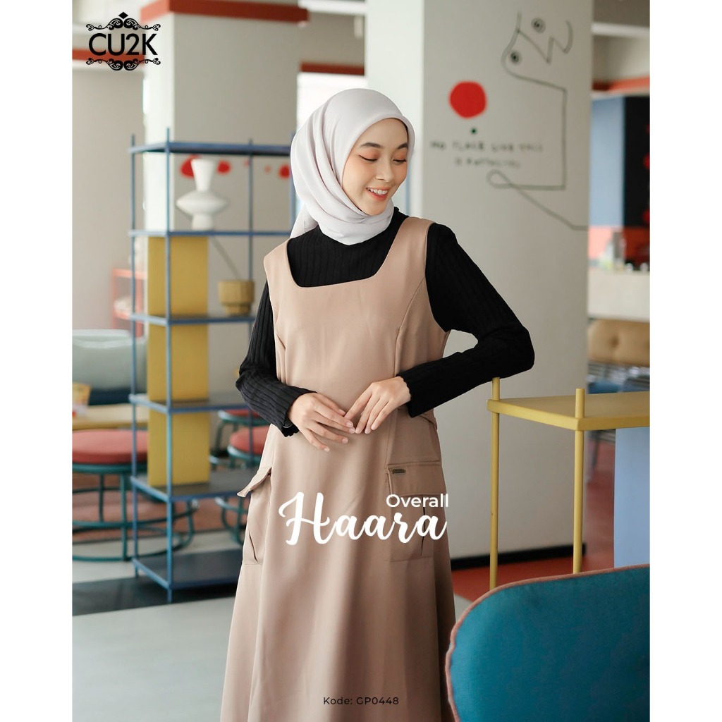 Overall Gamis by CU2K Latest Women's HAARA Overalls | Shopee Philippines