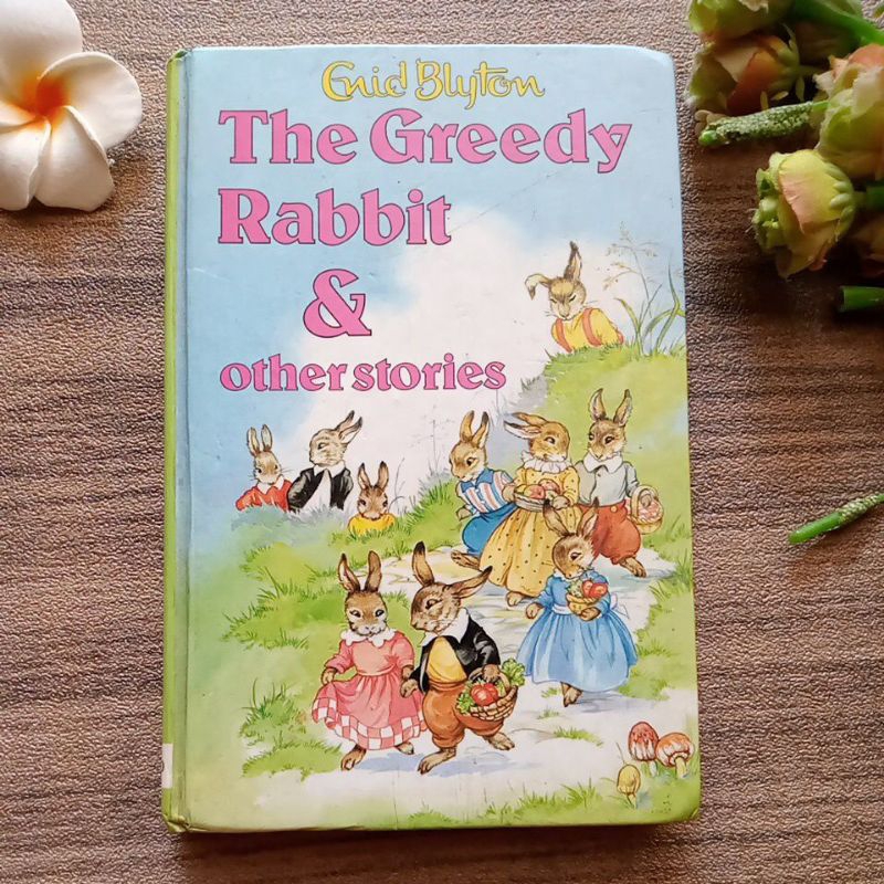 Enid Blyton's old book The greedy rabbit | Shopee Philippines