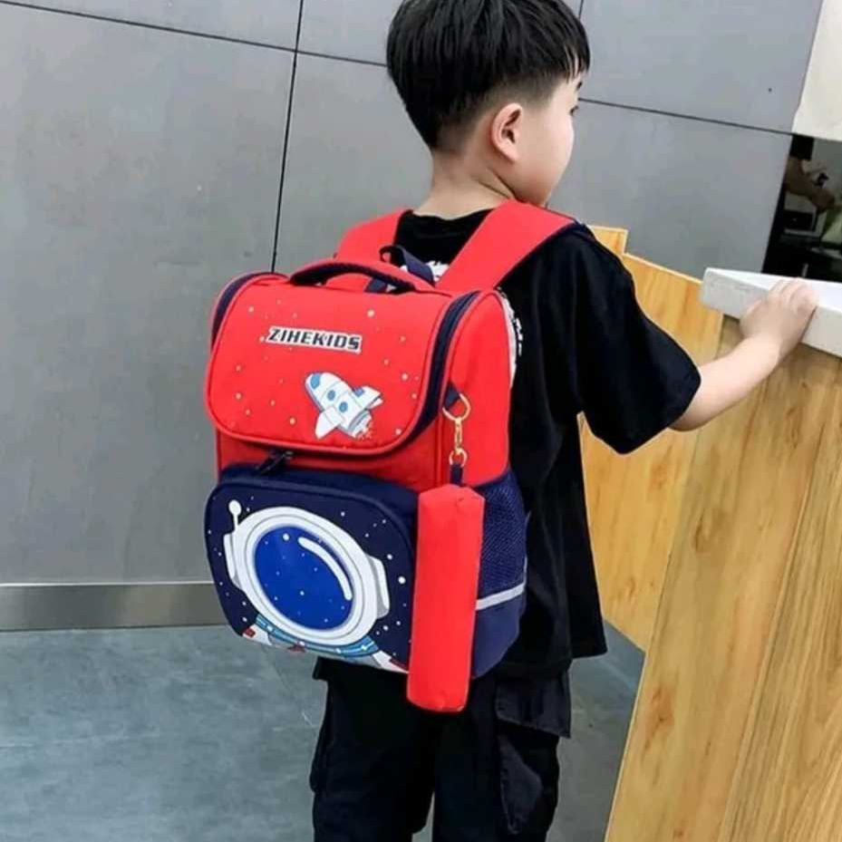 thumbnail image 2 of Anime Astronaut Backpack For Boys, School Bags Glow Bookbags For Teenagers | Kids' Backpacks 2 of 10
