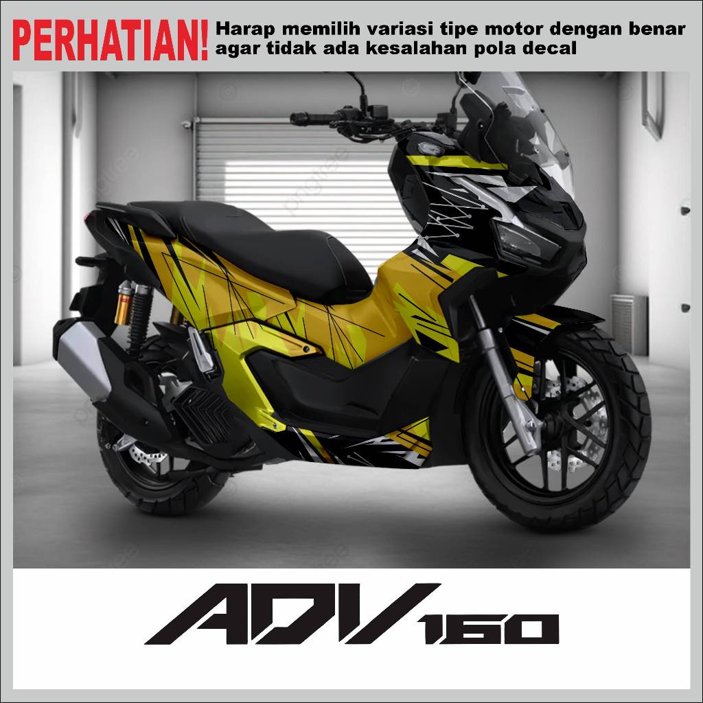 Honda ADV 160 ADV 150 full body decal custom sticker free fun unlimit ...