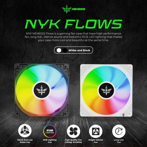 Fan Case Casing NYK Nemesis Flows Flow Fan Casing Case RGB Fan NYK ...