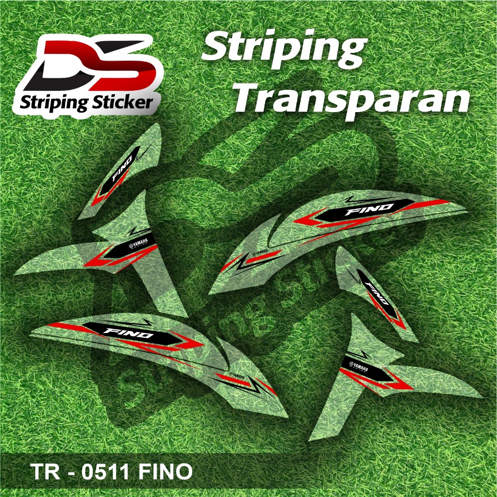Fino UV Transparent Sticker Striping (TR-0511) List of Motorcycle ...