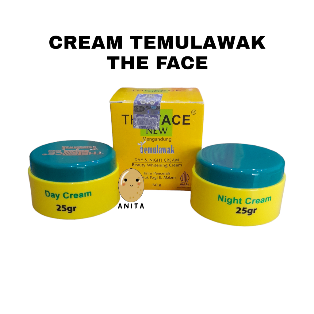 The FACE CREAM TEMULAWAK Day And Night/THE FACE TEMULAWAK Stacking ...