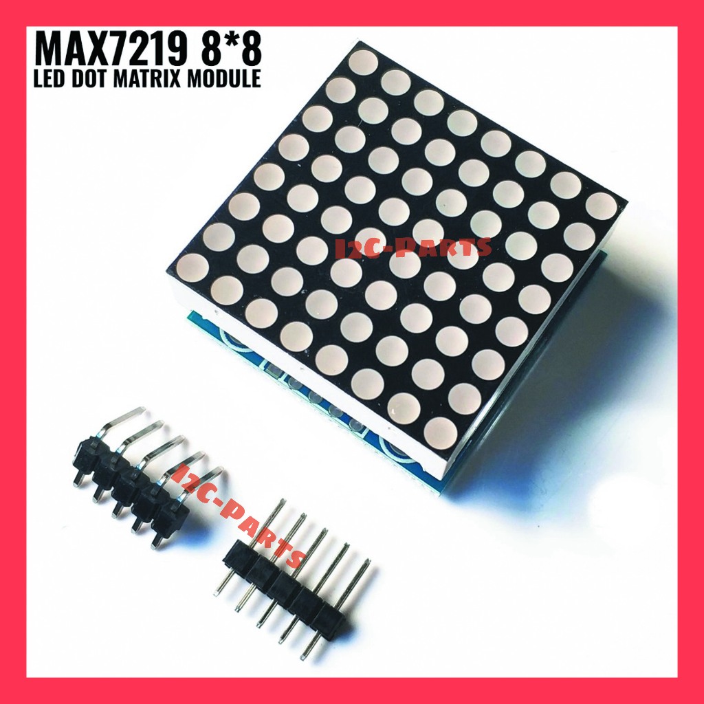 Max7219 LED Dot Matrix 8x8 Display Module MAX 7219 8*8 Running Text ...