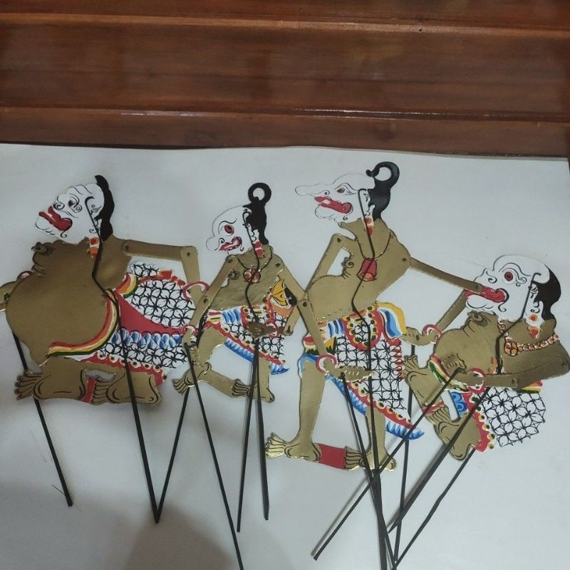 Duplex Paper Puppet A set Of BROM SEMAR PETRUK BAGONG | Shopee Philippines